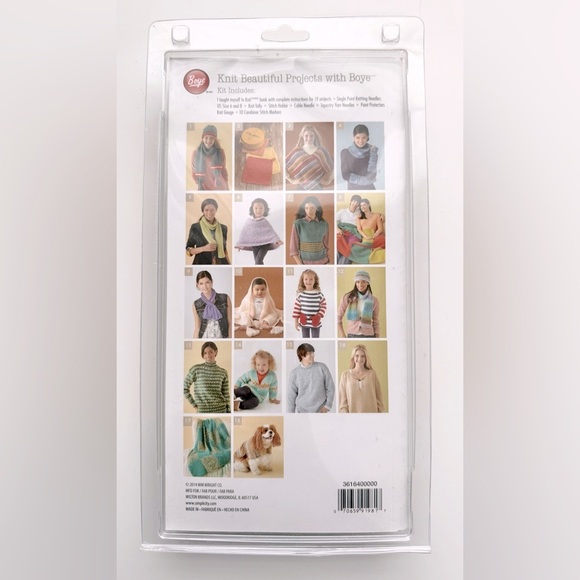 "I Taught Myself to Knit" Kit for beginners and intermediate knitters - Picture 4 of 5